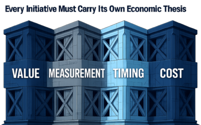 Day of Discovery #40- The Economics of Every Initiative