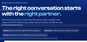 SPM CU Merger Partner Match Tool